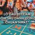 Bí quyết khi chơi đầu đít lô câm